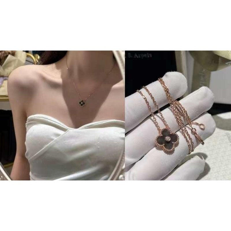 Van Cleef and Arpels Four Leaf Clover Necklace JWL00163