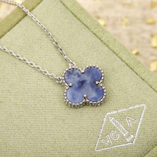 Van Cleef and Arpels Four Leaf Clover Necklace JWL00226