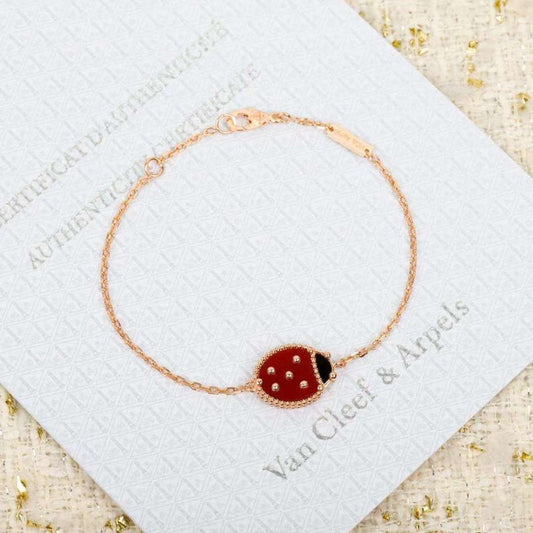 Van Cleef and Arpels Lady Bug Bracelet JWL00133