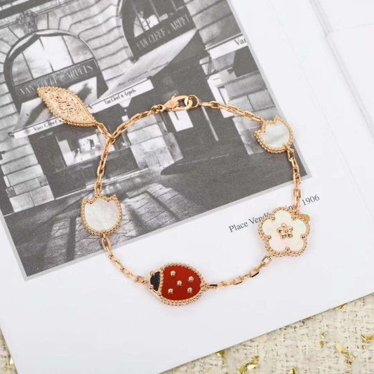Van Cleef and Arpels Lady Bug Bracelet JWL00134