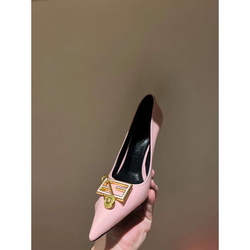 Versace High Heeled Pointed Shoes SHS05175