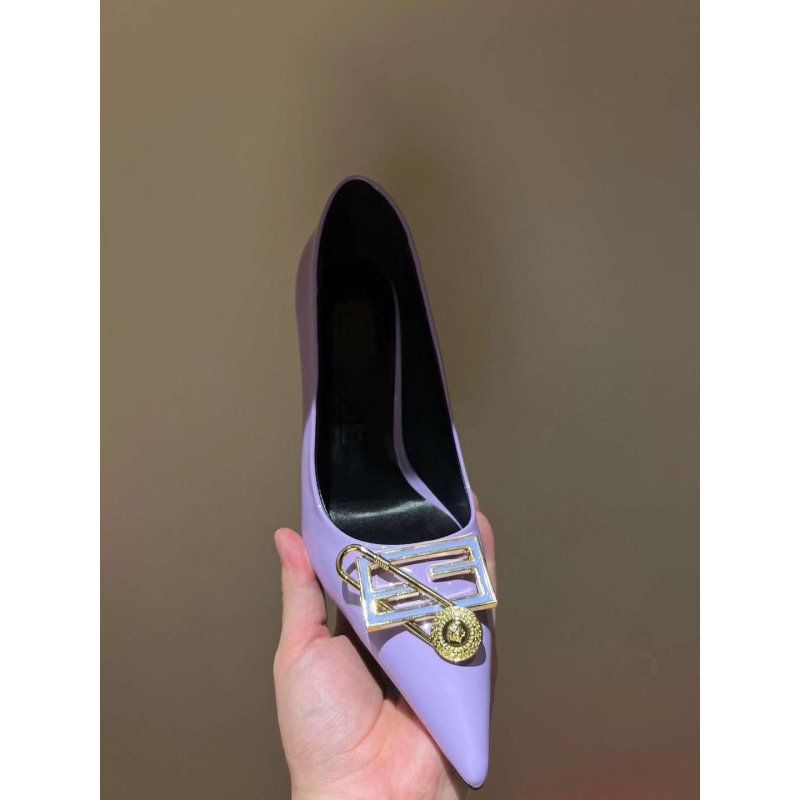 Versace High Heeled Pointed Shoes SHS05176