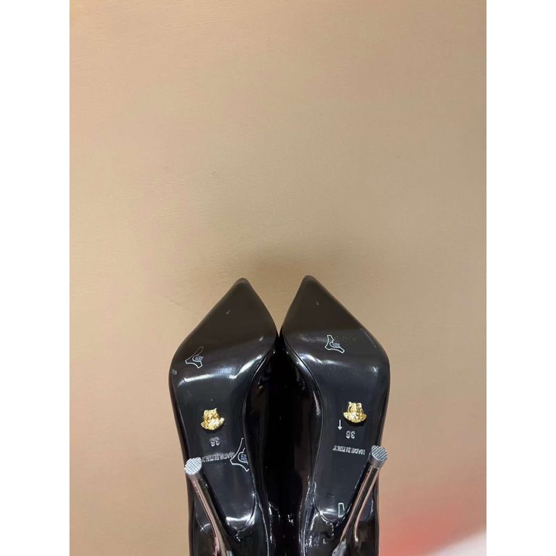 Versace High Heeled Pointed Shoes SHS05177