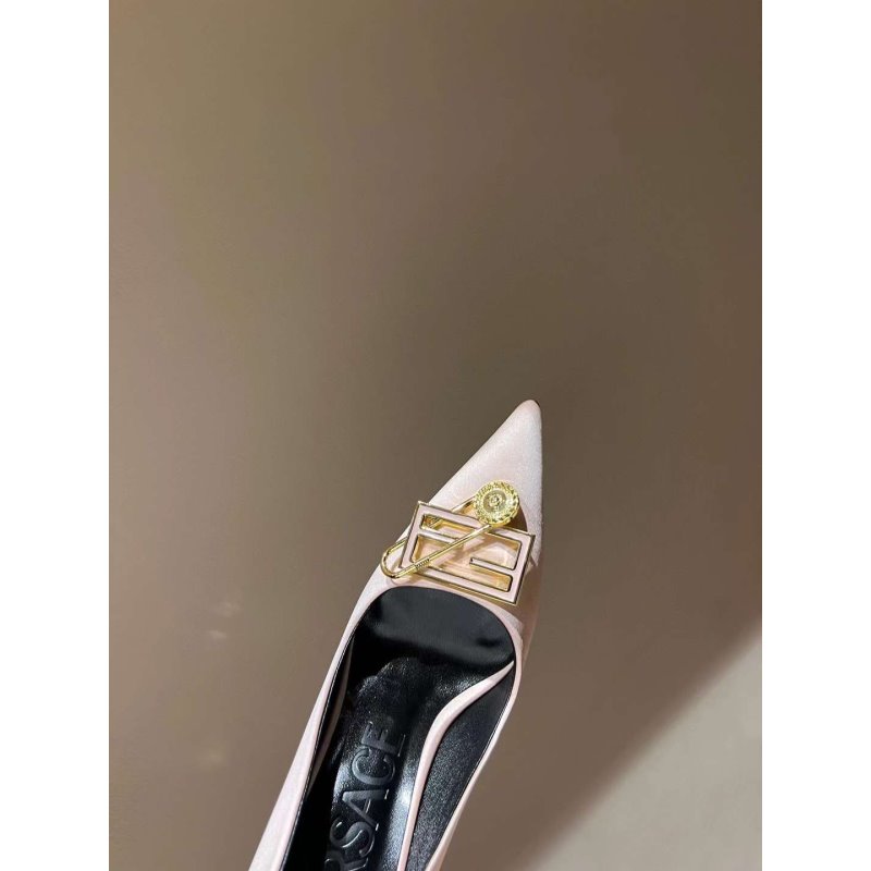 Versace High Heeled Pointed Shoes SHS05178