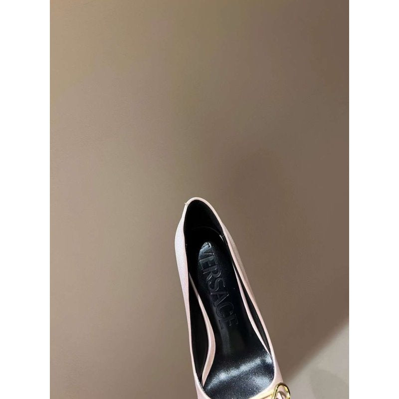 Versace High Heeled Pointed Shoes SHS05178