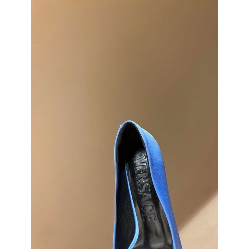 Versace High Heeled Pointed Shoes SHS05179