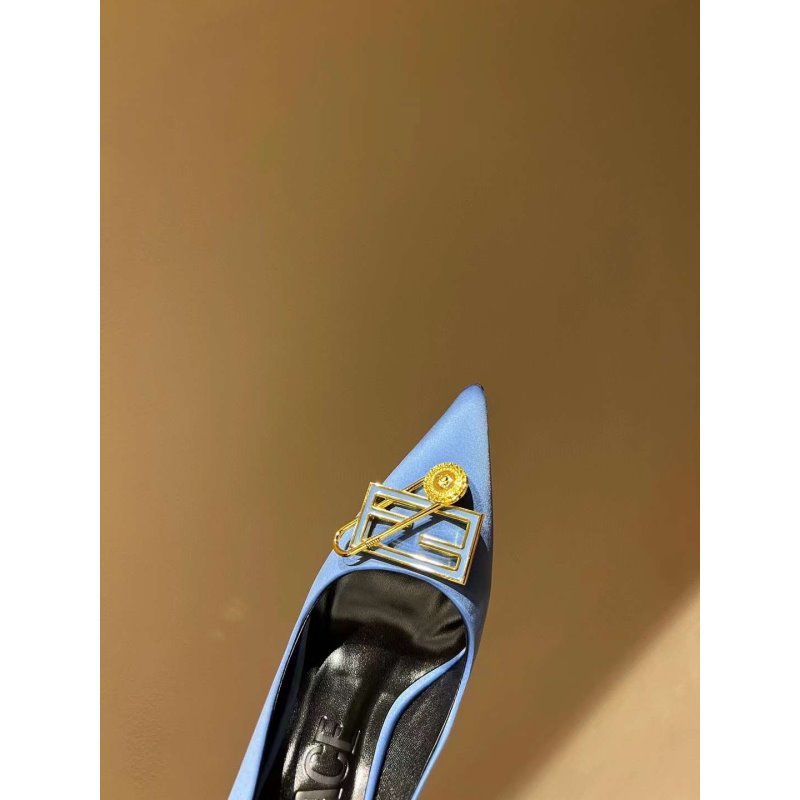 Versace High Heeled Pointed Shoes SHS05179