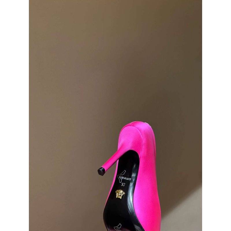 Versace High Heeled Pointed Shoes SHS05180