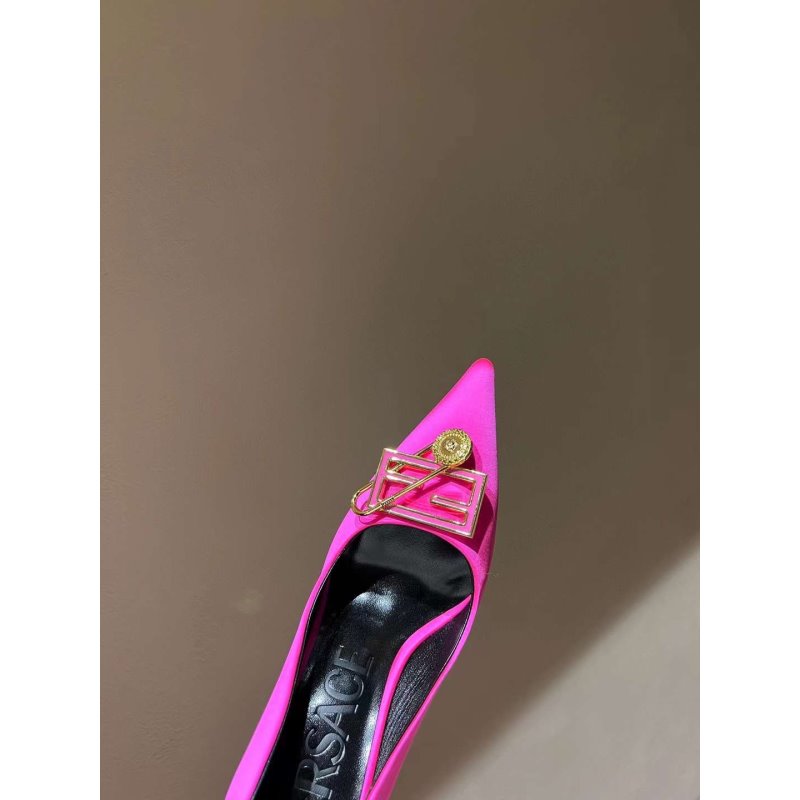 Versace High Heeled Pointed Shoes SHS05180