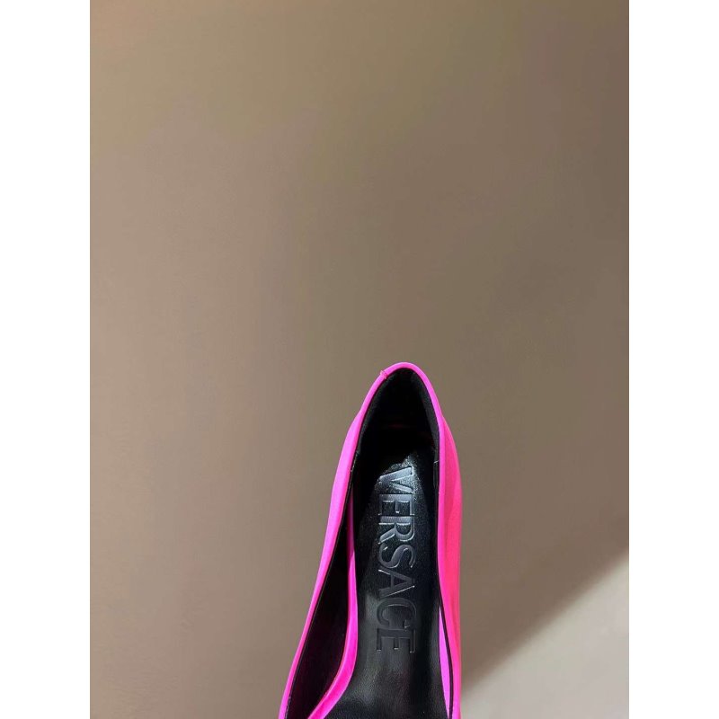 Versace High Heeled Pointed Shoes SHS05180