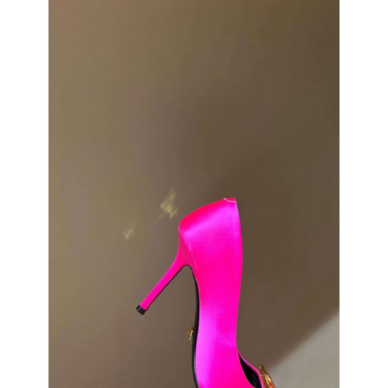 Versace High Heeled Pointed Shoes SHS05180