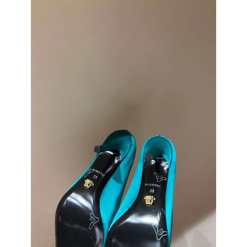 Versace High Heeled Pointed Shoes SHS05181