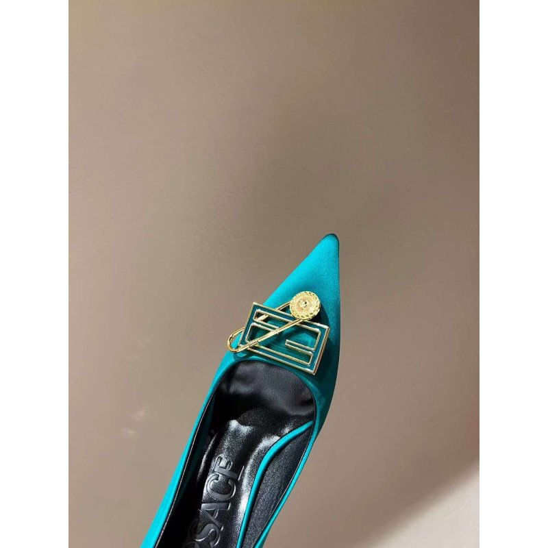 Versace High Heeled Pointed Shoes SHS05181