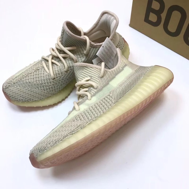 Yeezy White Boost 350 v2 Sneakers SYZ00089