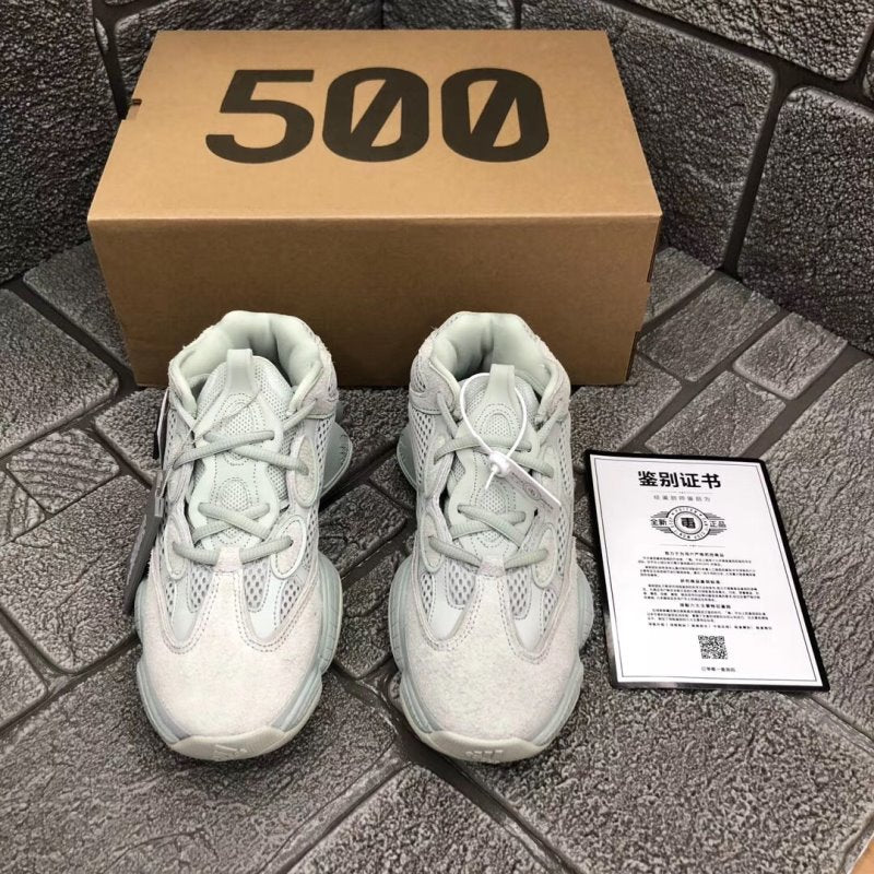 Yeezy White Boost Desert Rat 500 Sneakers SYZ00061