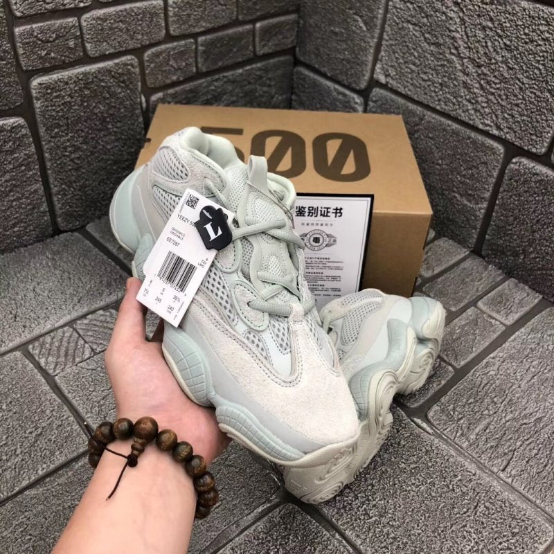 Yeezy White Boost Desert Rat 500 Sneakers SYZ00061