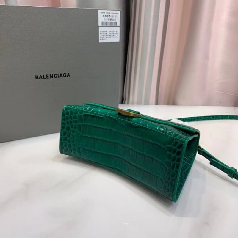 Balenciaga Green Hourglass Tote Bag BLCG0200