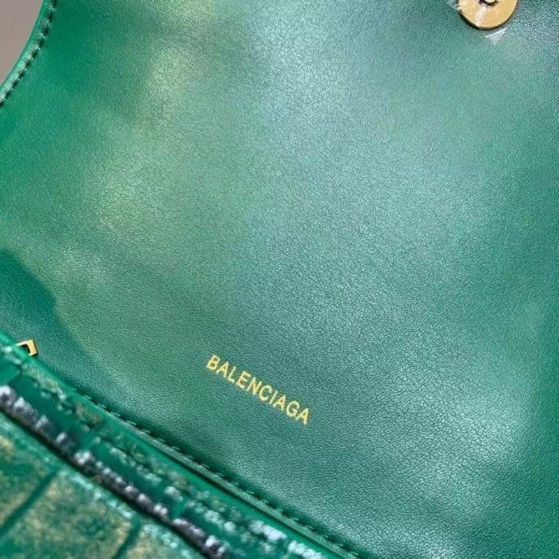 Balenciaga Green Hourglass Tote Bag BLCG0200