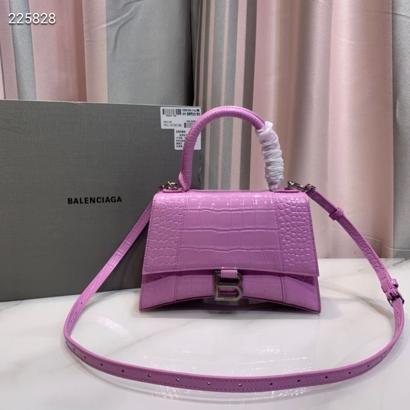 Balenciaga Pink Hourglass Tote Bag BLCG0168