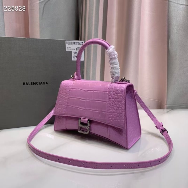 Balenciaga Pink Hourglass Tote Bag BLCG0168