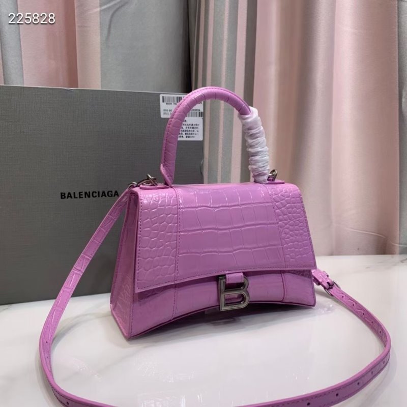 Balenciaga Pink Hourglass Tote Bag BLCG0168