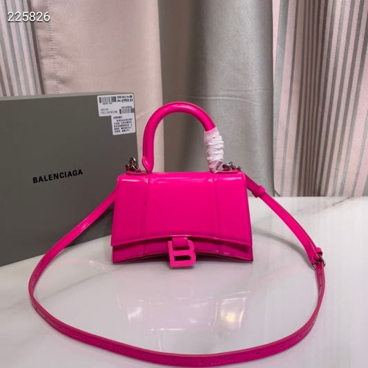 Balenciaga Pink Hourglass Tote Bag BLCG0170