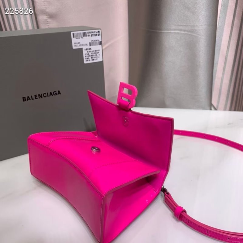 Balenciaga Pink Hourglass Tote Bag BLCG0170