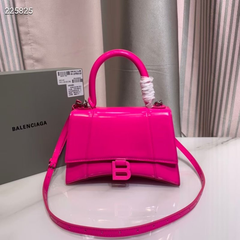 Balenciaga Pink Hourglass Tote Bag BLCG0171