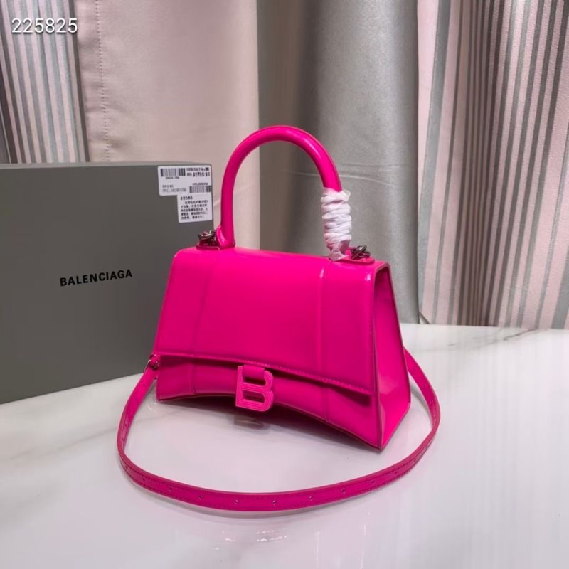 Balenciaga Pink Hourglass Tote Bag BLCG0171