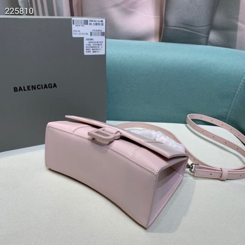 Balenciaga Pink Hourglass Tote Bag BLCG0183