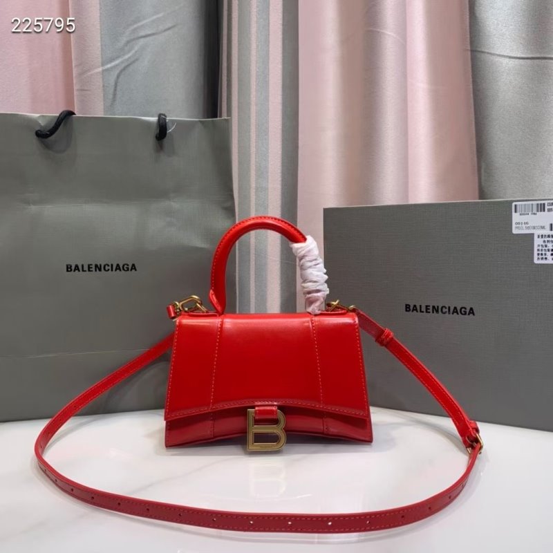 Balenciaga Red Hourglass Tote Bag BLCG0188