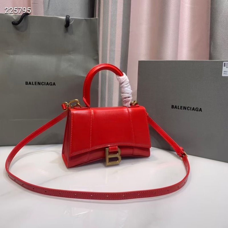 Balenciaga Red Hourglass Tote Bag BLCG0188