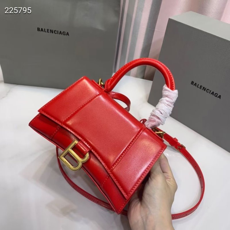 Balenciaga Red Hourglass Tote Bag BLCG0188