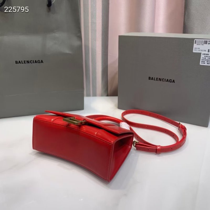 Balenciaga Red Hourglass Tote Bag BLCG0188