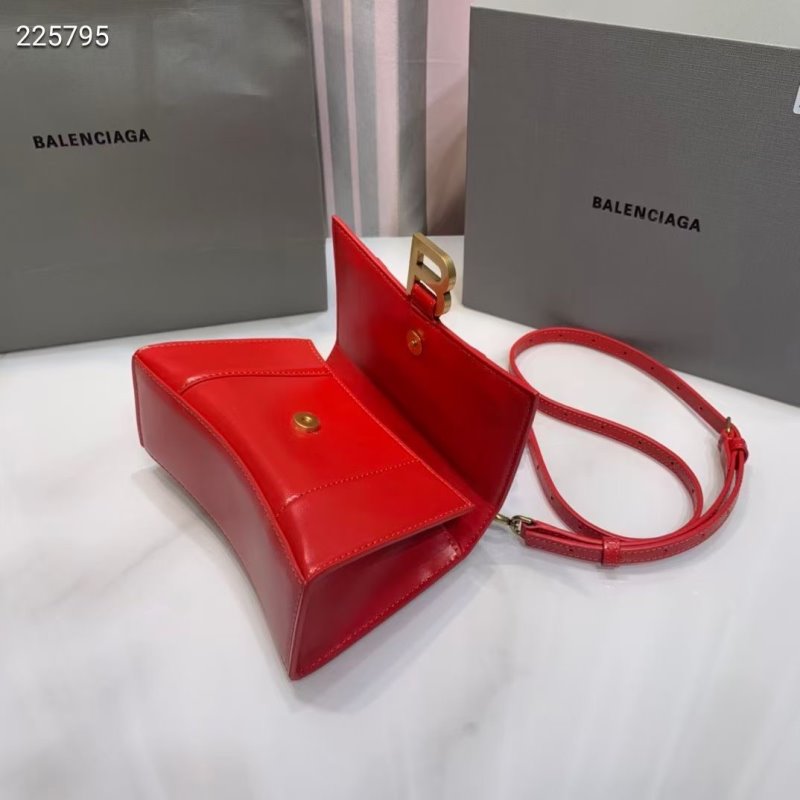 Balenciaga Red Hourglass Tote Bag BLCG0188