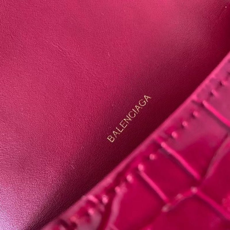 Balenciaga Red Hourglass Tote Bag  BLCG0239