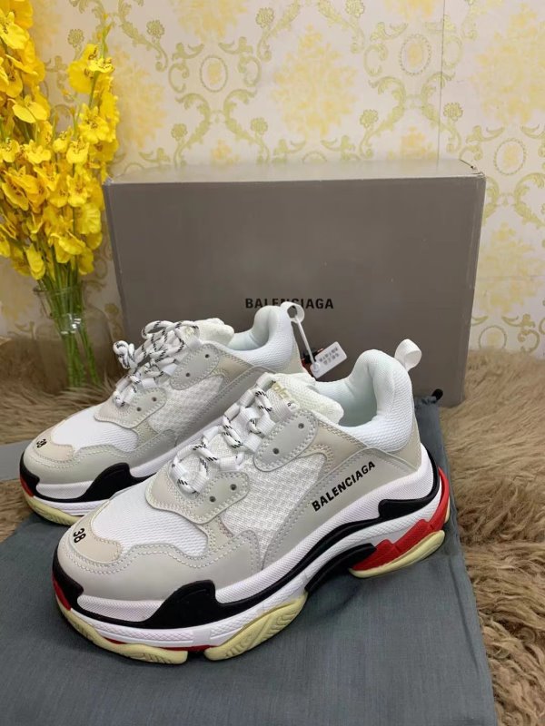 Balenciaga White Shoes SHS02553