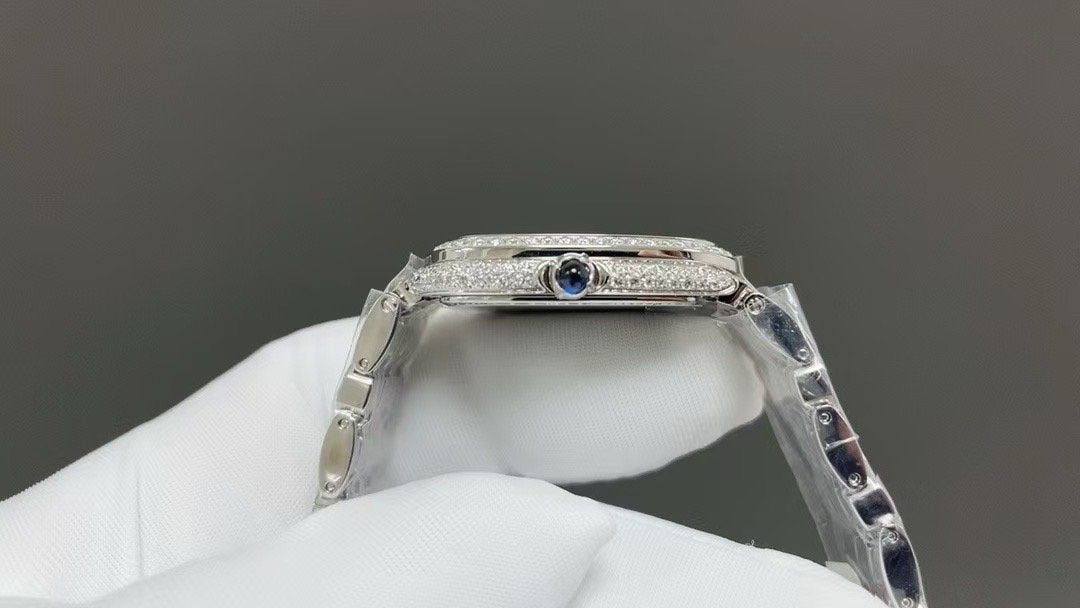 Bvlgari Snake Shadow White Shell Wrist Watch WTJN25023
