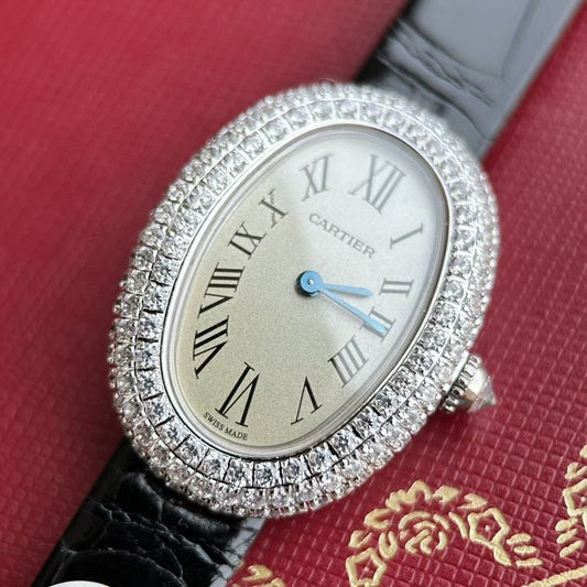 Cartier Baignoire Bath Series Wrist Watch WTJN25105