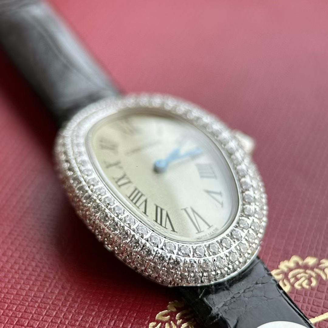 Cartier Baignoire Bath Series Wrist Watch WTJN25105
