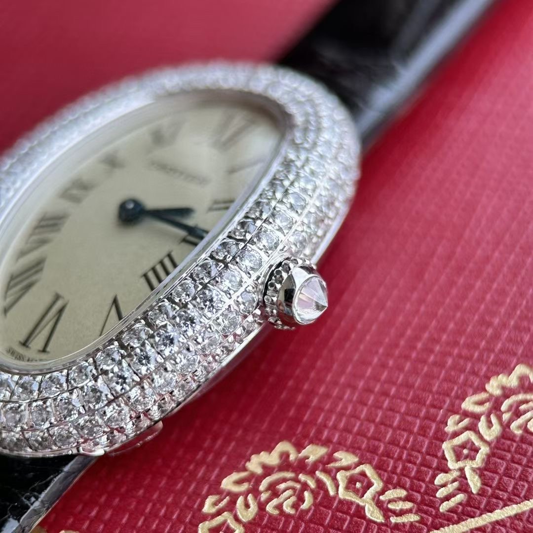 Cartier Baignoire Bath Series Wrist Watch WTJN25105