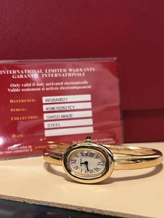 Cartier Baignoire Bath Series Wrist Watch WTJN25110