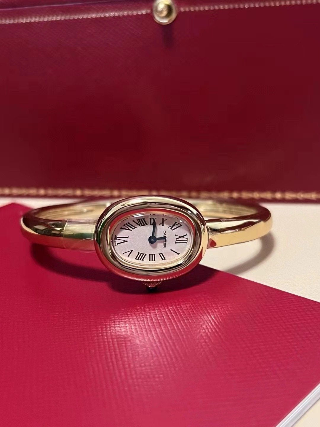Cartier Baignoire Bath Series Wrist Watch WTJN25110