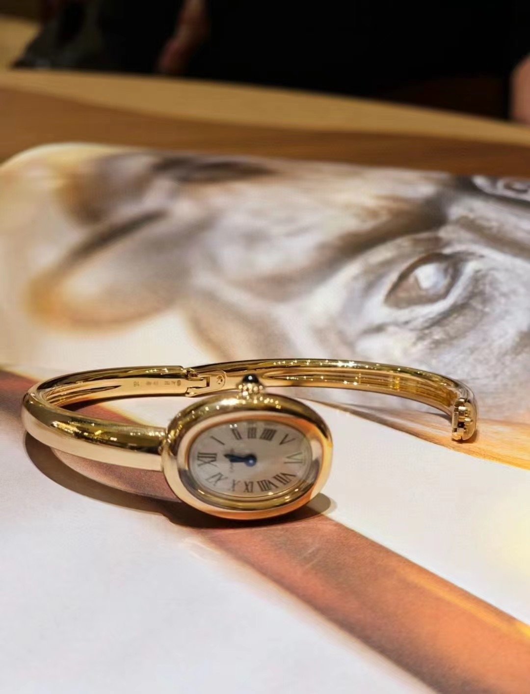 Cartier Baignoire Bath Series Wrist Watch WTJN25110