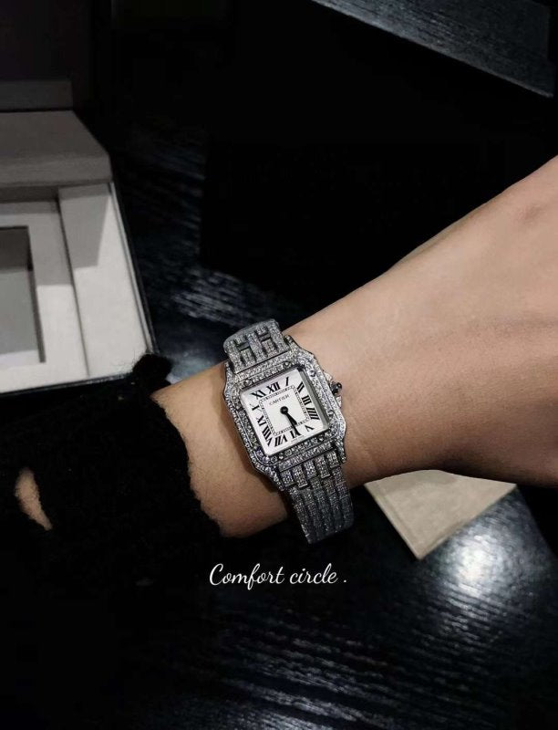 Cartier Diamond Wrist Watch JWLH0144