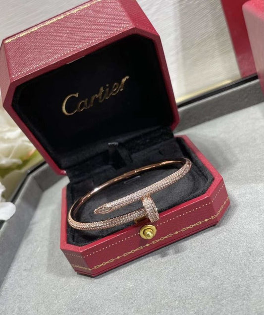 Cartier Juste un Clou Nail Diamond Bracelet JWLH0154