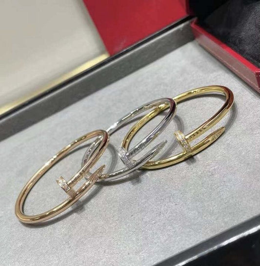 Cartier Juste un Clou Nail Diamond Bracelet JWLH0156