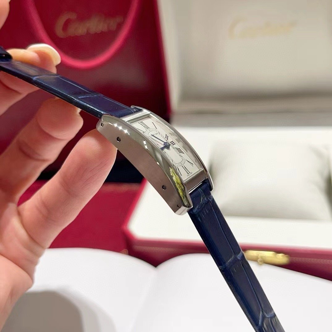Cartier Tank Americaine De Wrist Watch WTJN25116