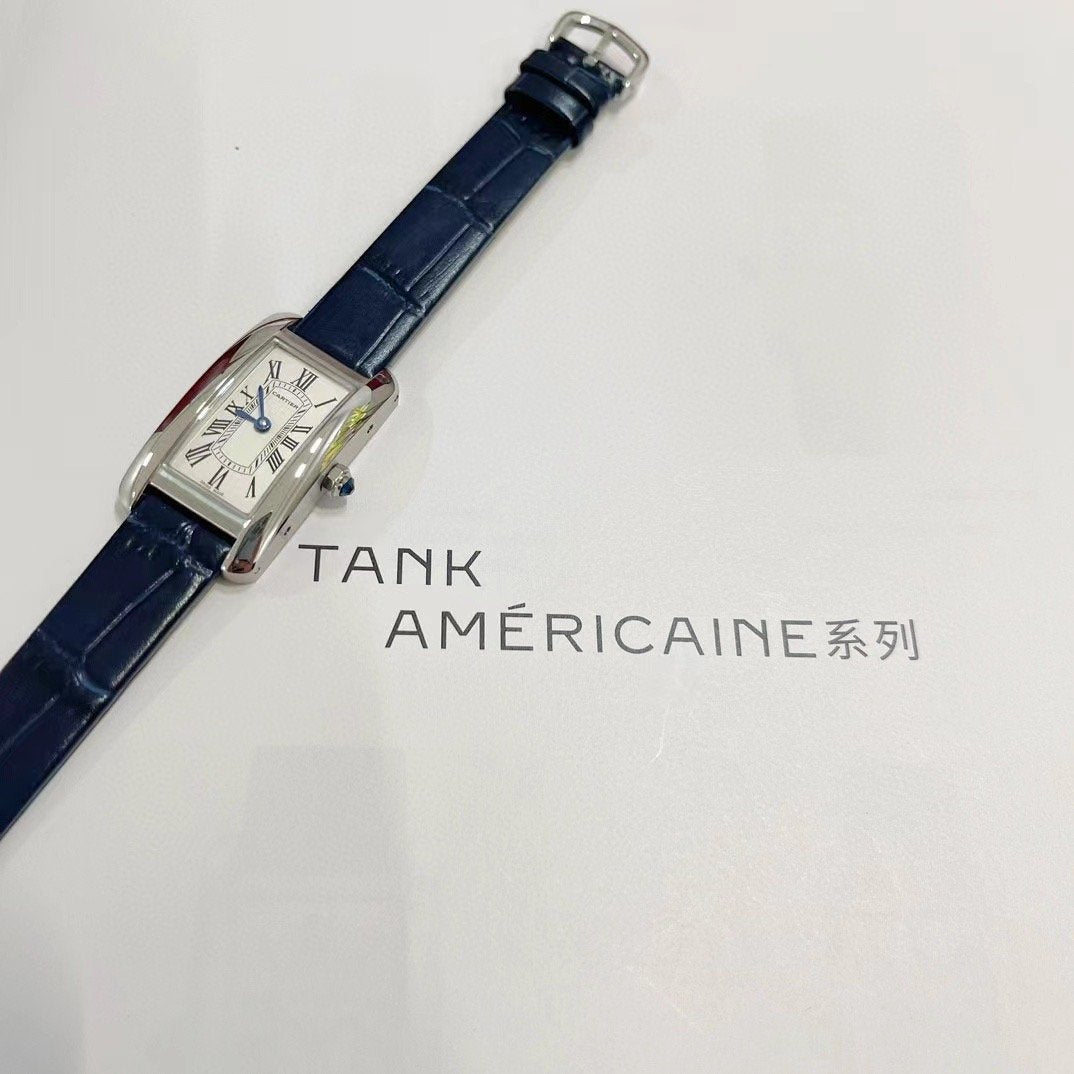 Cartier Tank Americaine De Wrist Watch WTJN25116