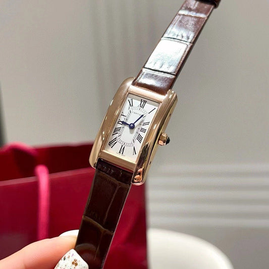 Cartier Tank Americaine De Wrist Watch WTJN25117